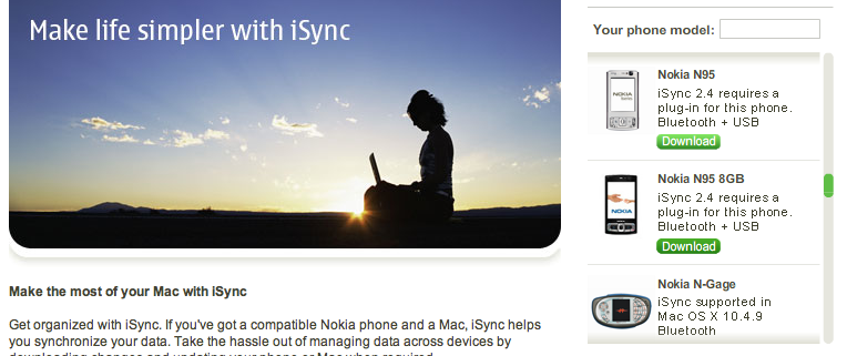 download isync for mac